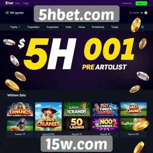 Plataforma 5hbet.com tem promoções atraentes